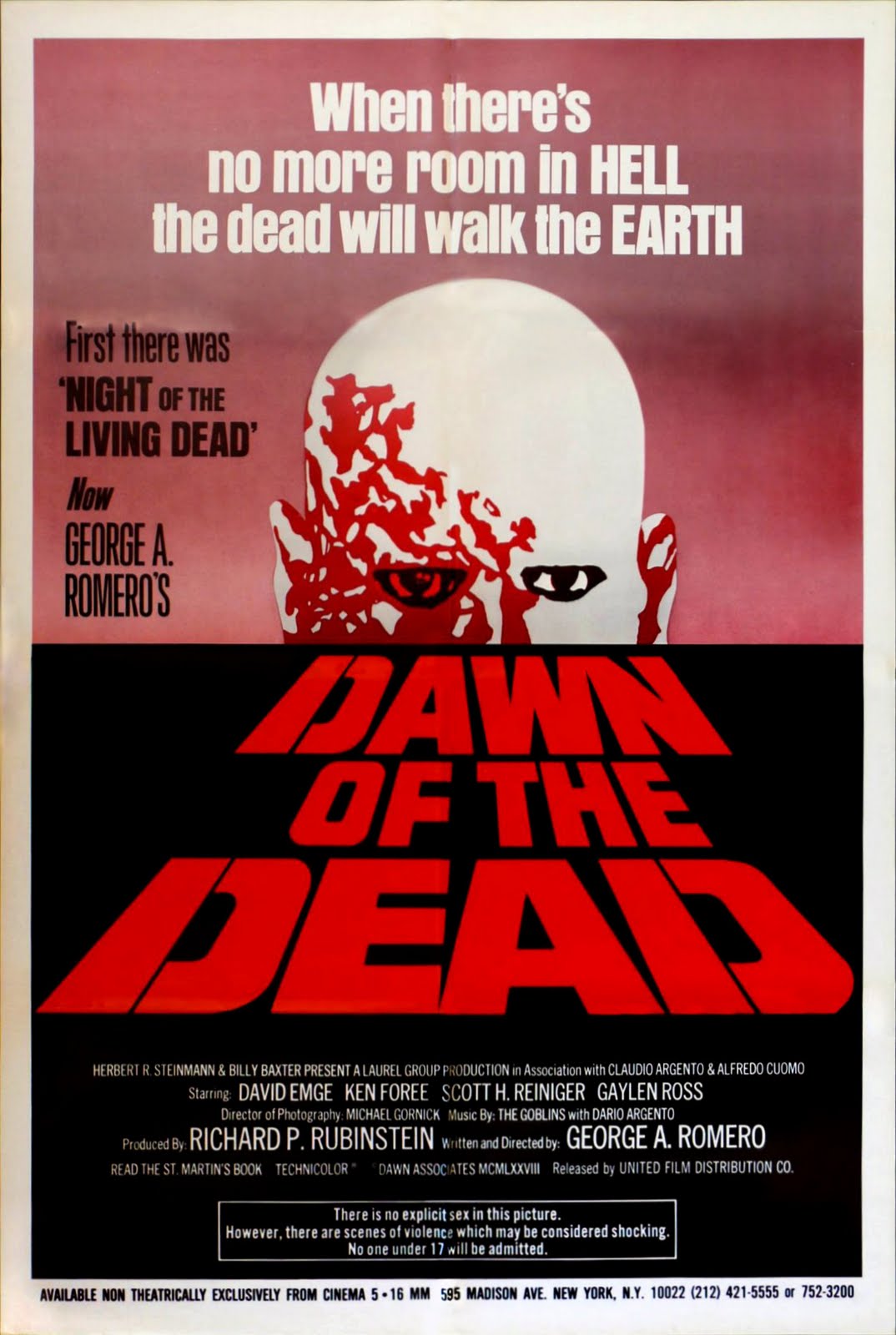 Dawn of the Dead poster (1978)