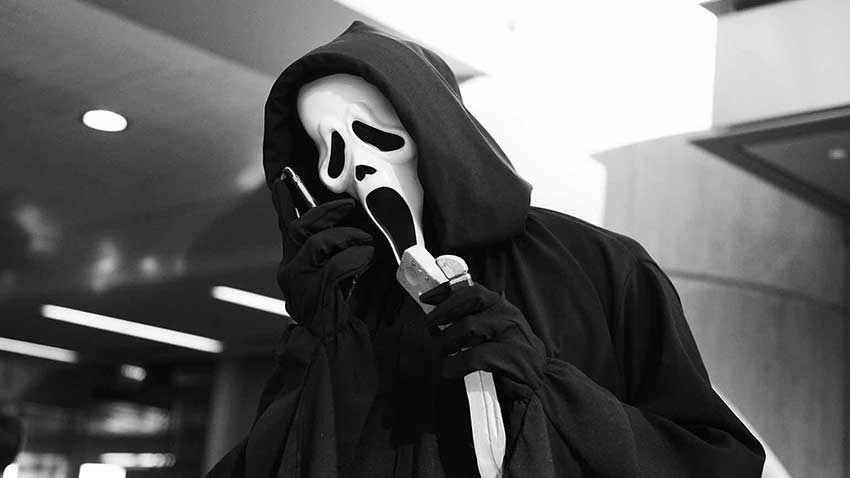 still shot from the movie scream